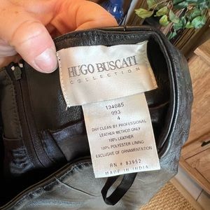 100% leather pants & pencil skirt